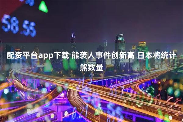配资平台app下载 熊袭人事件创新高 日本将统计熊数量